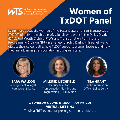 Virtual Meeting: Women of TxDOT Panel