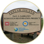 Poplar Island Sign