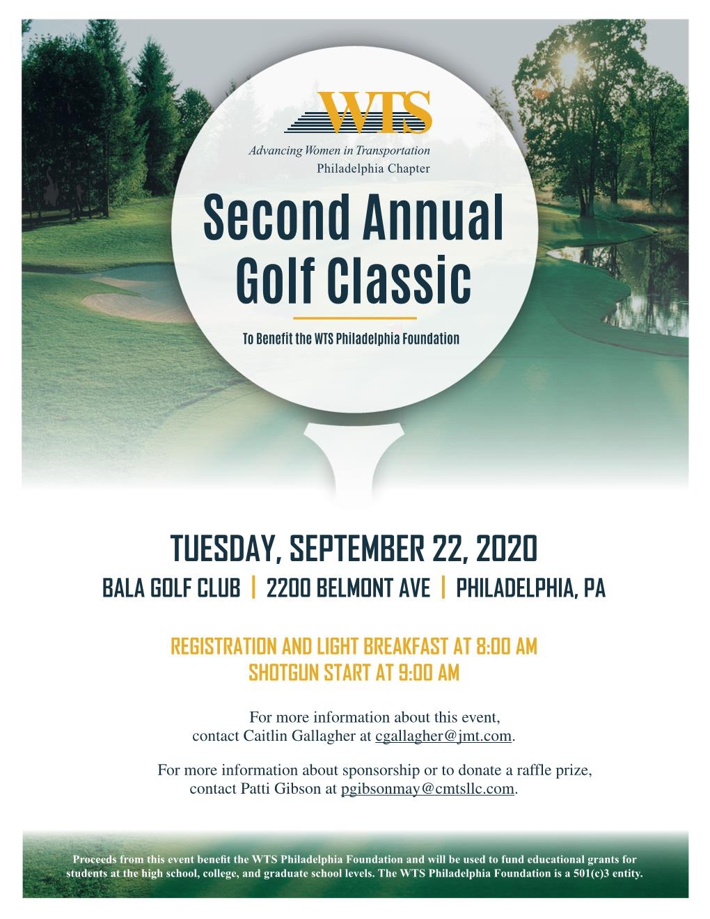 WTS Philadelphia 2nd Annual Golf Classic