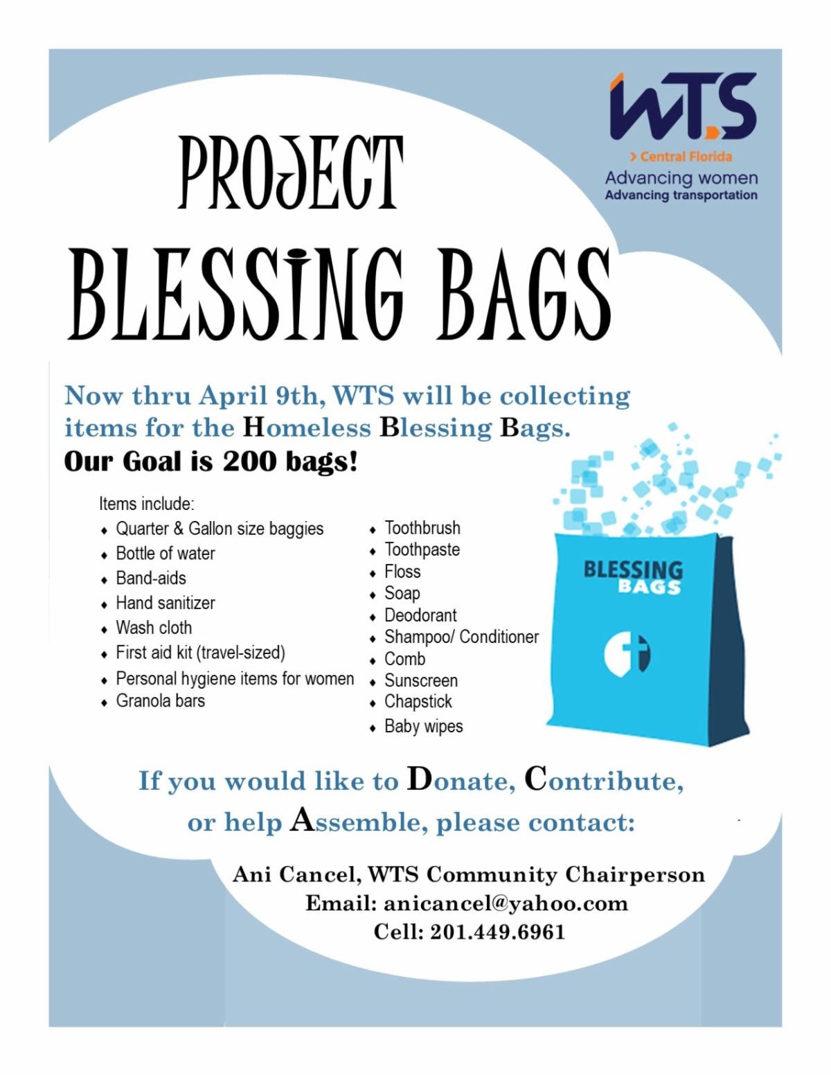 WTSCFL - Blessing Bags