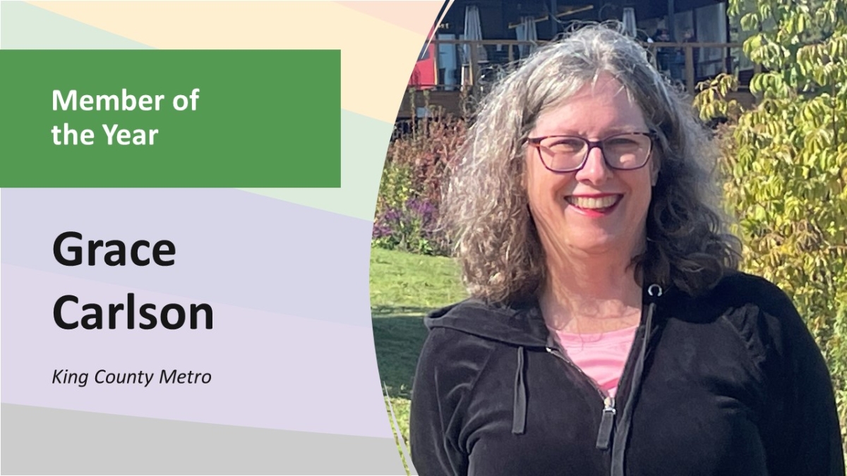 Grace Carlson WTS Puget Sound 2022 Member Of Year