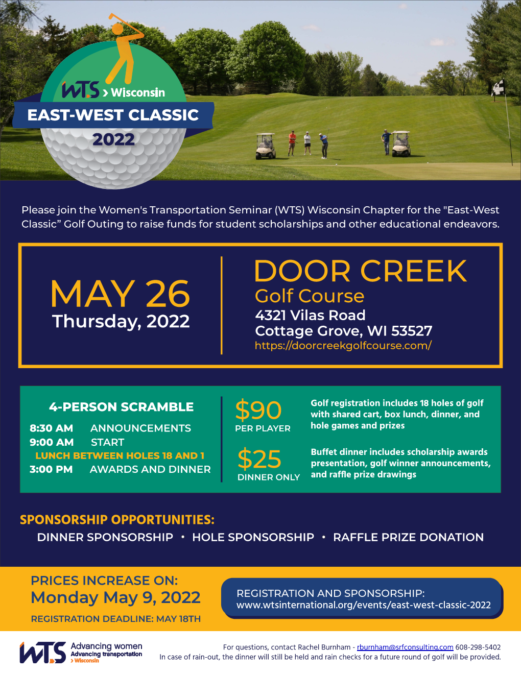 WI WTS Golf Outing Flyer 
