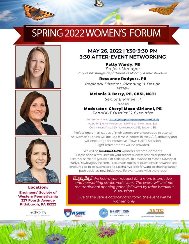2022 Womens Forum Flier