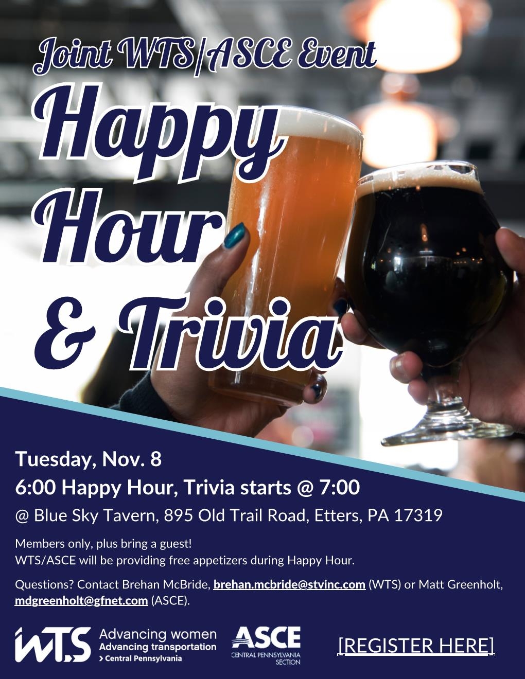 WTS-ASCE Happy Hour & Trivia