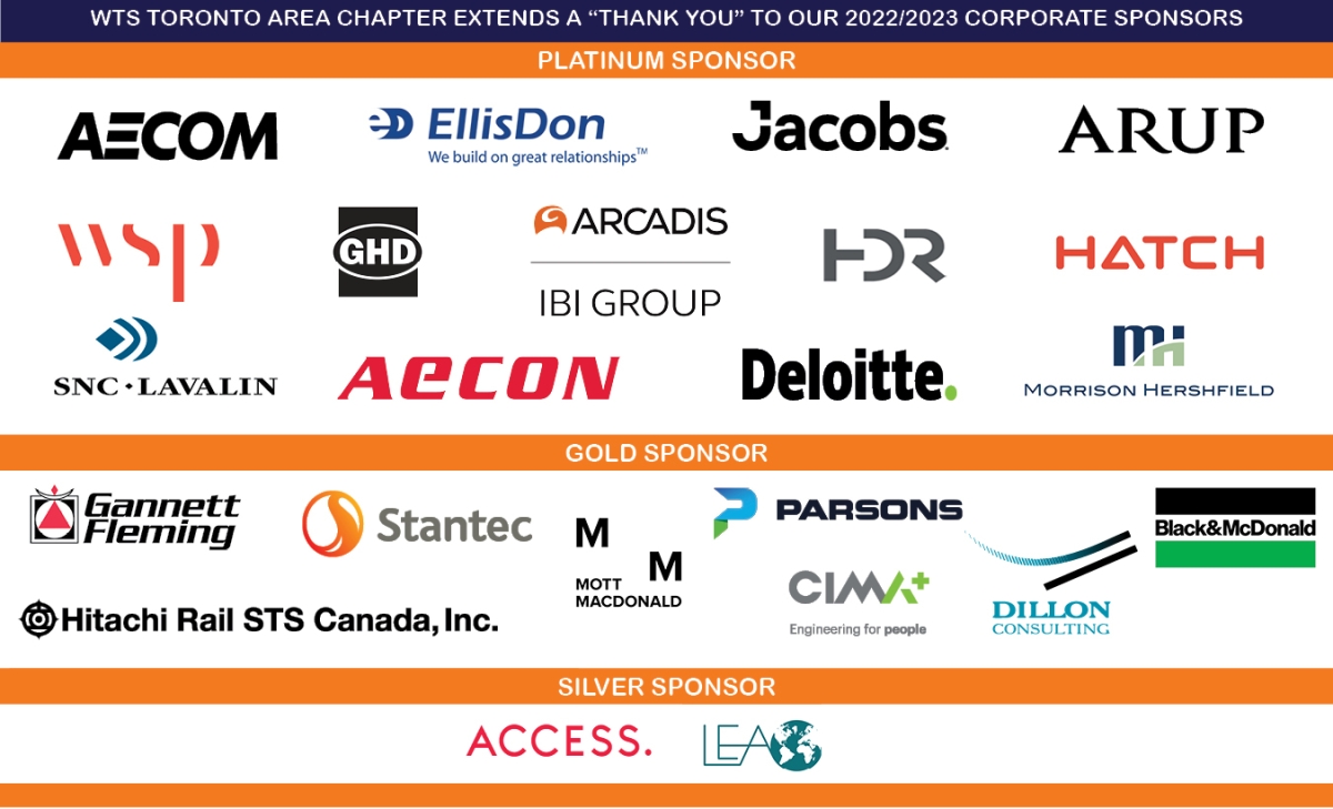2022-2023 Toronto Area Chapter Sponsors