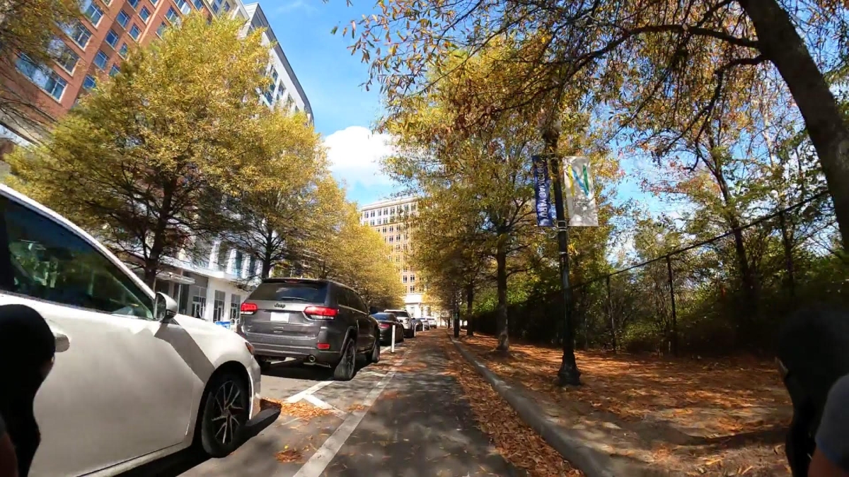 Bike path in DMV