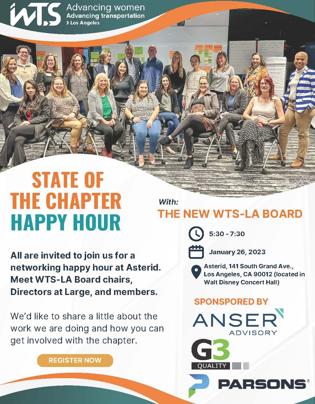 WTS-LA State of the Chapter Happy Hour