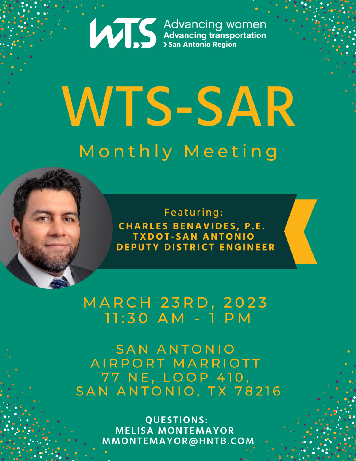 WTS-SAR March 2023 Luncheon