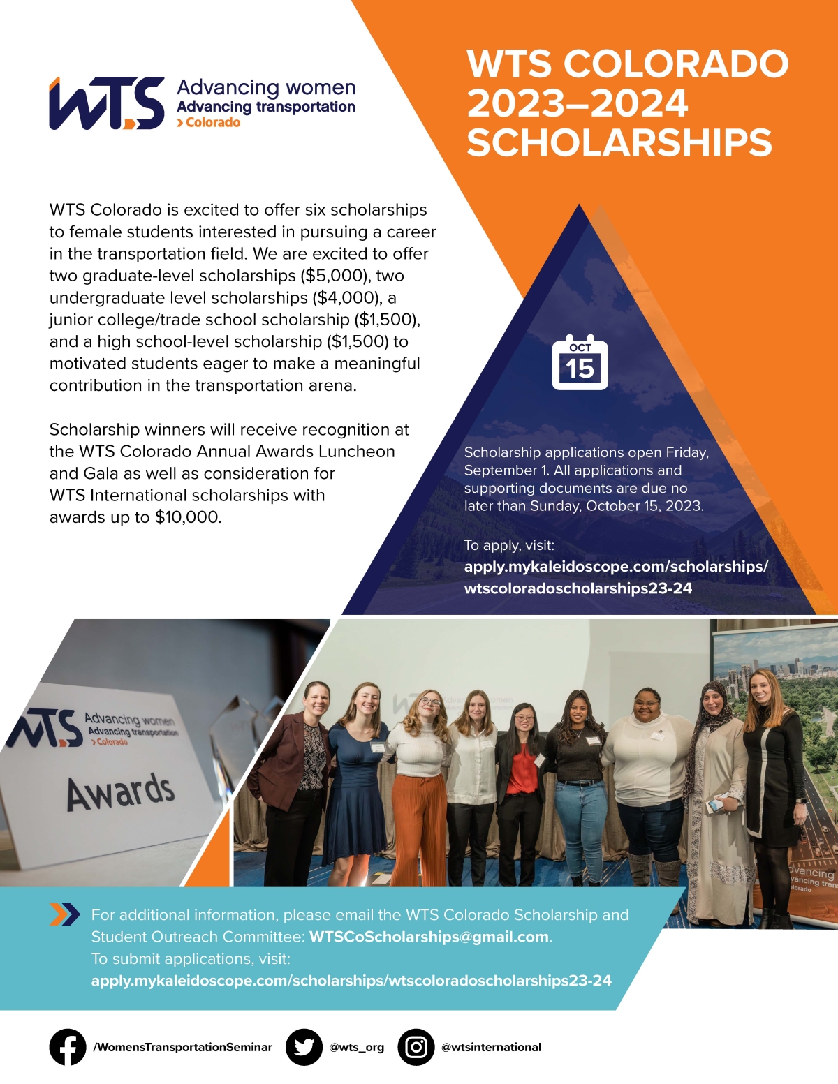 WTS Scholarship Flyer