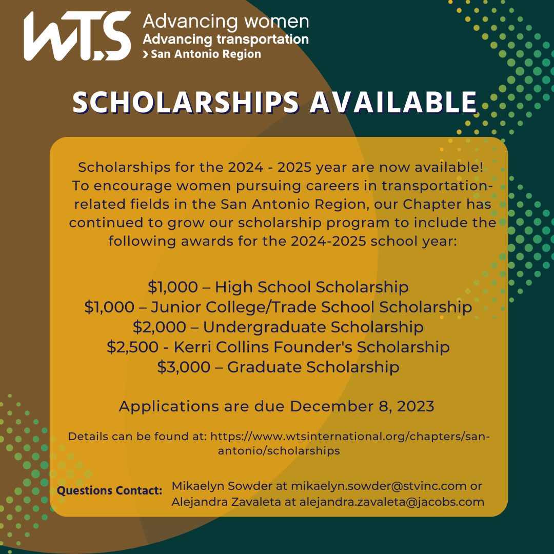 WTS SAR 2023 Scholarship Application