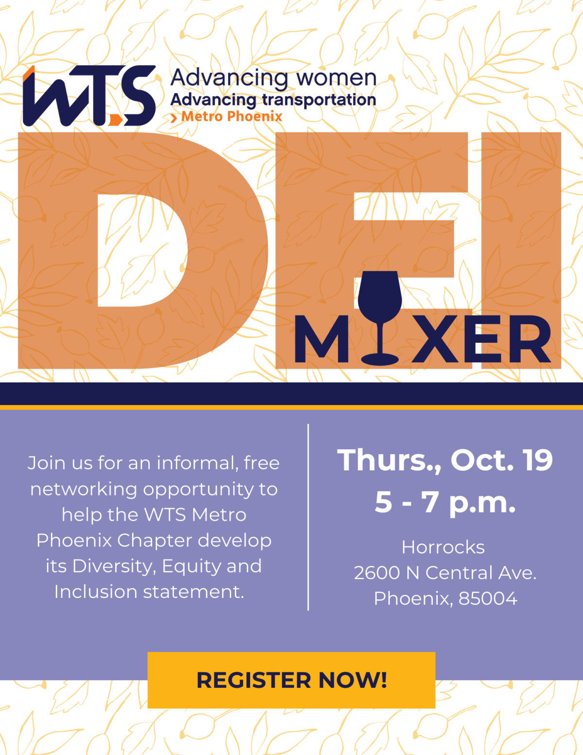 DEI Mixer Flyer 