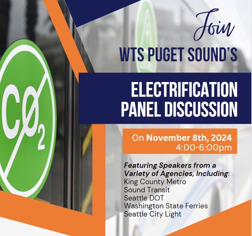 WTS Puget Sound Electrification Panel 11/08/2023