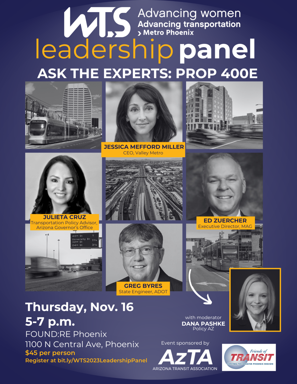 WTS Metro Phoenix Leadership Panel on Nov 16