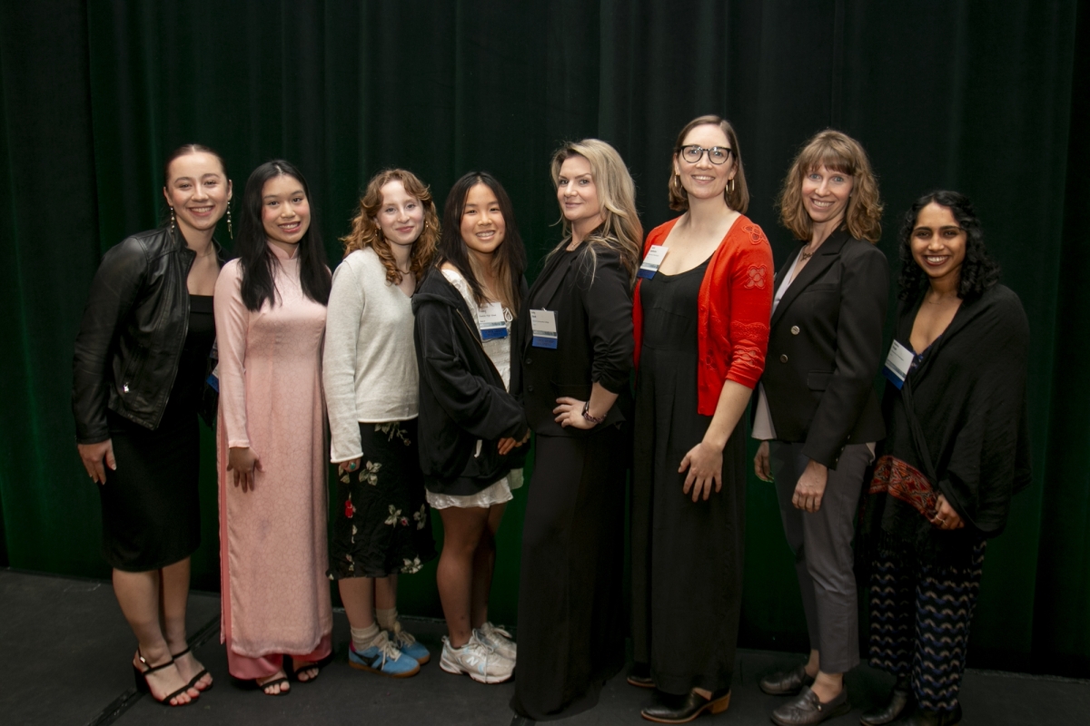 Scholarship recipients of the 2024 WTS Puget Sound Gala