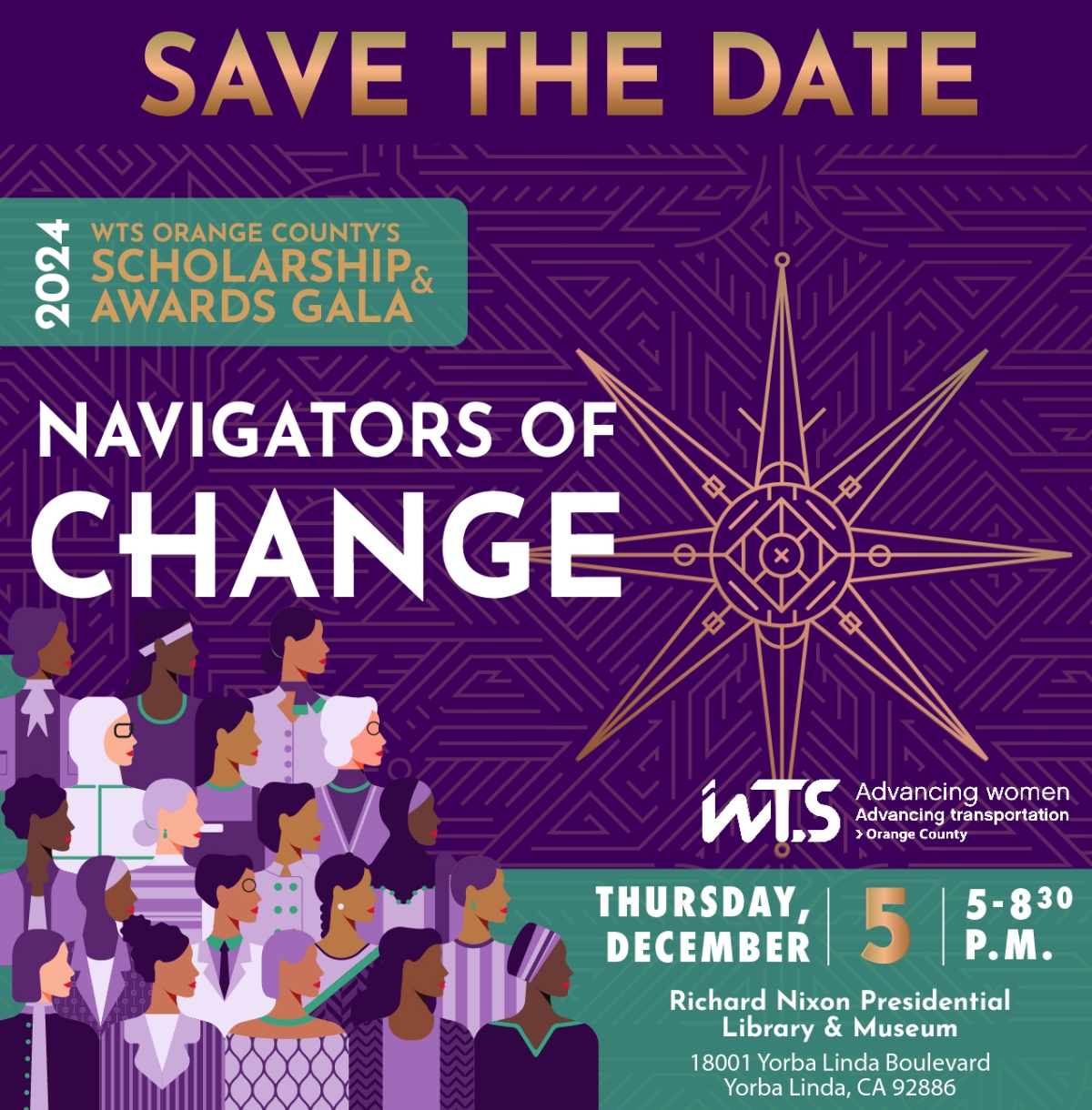 WTS-OC Save the Date for Annual Gala