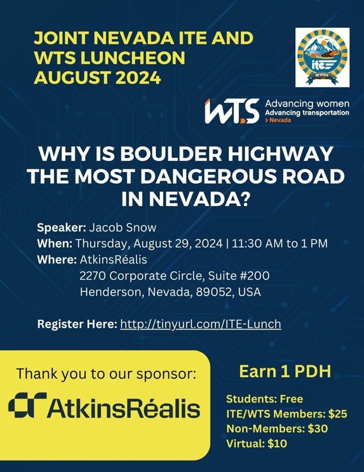 Joint NV ITE & WTS Luncheon 8/29/24