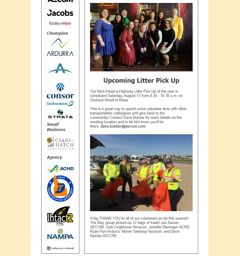 SW Idaho Summer Newsletter page 2