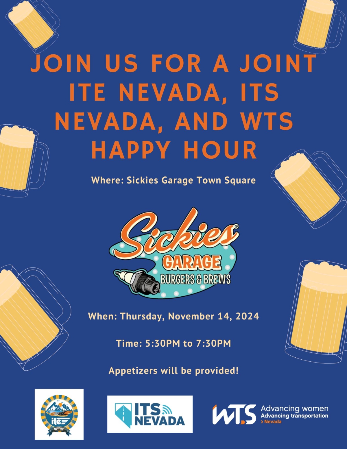 Joint WTS/ITE/ITS Happy Hour