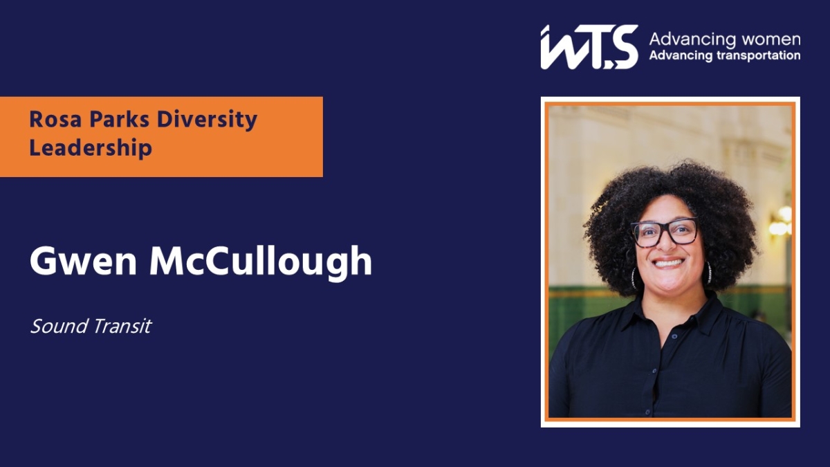 Rosa Parks Diversity Award, Gwen McCullough, Sound Transit 