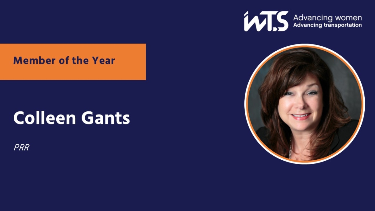 Member of the Year, Colleen Gants, PRR