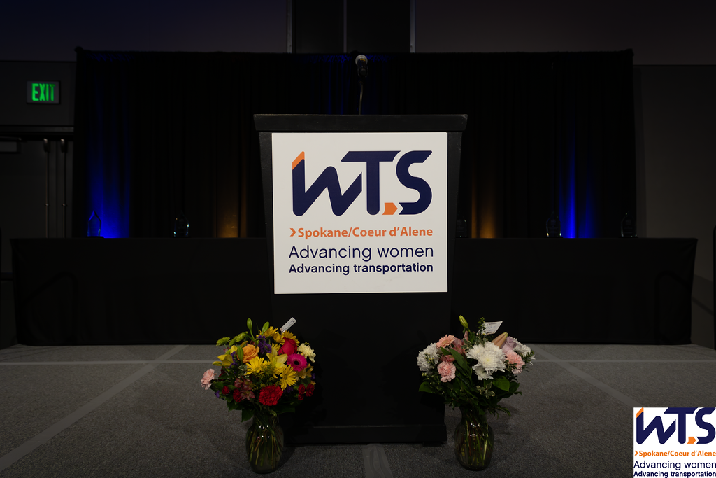 Podium at Awards Gala