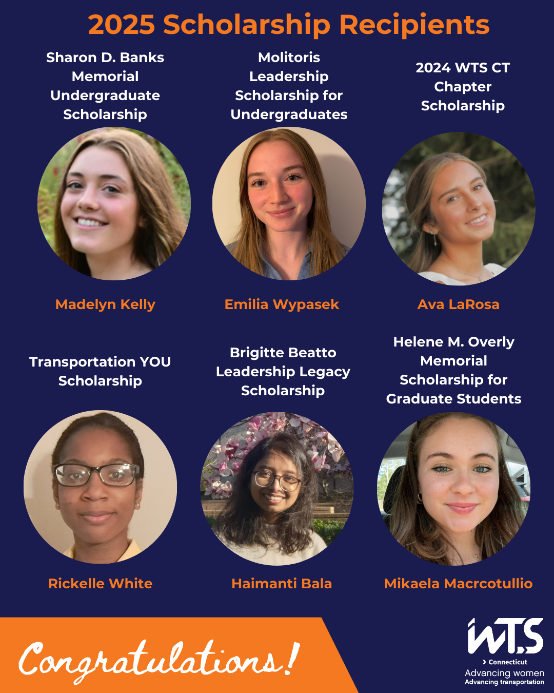 WTS CT 2024 Scholarships