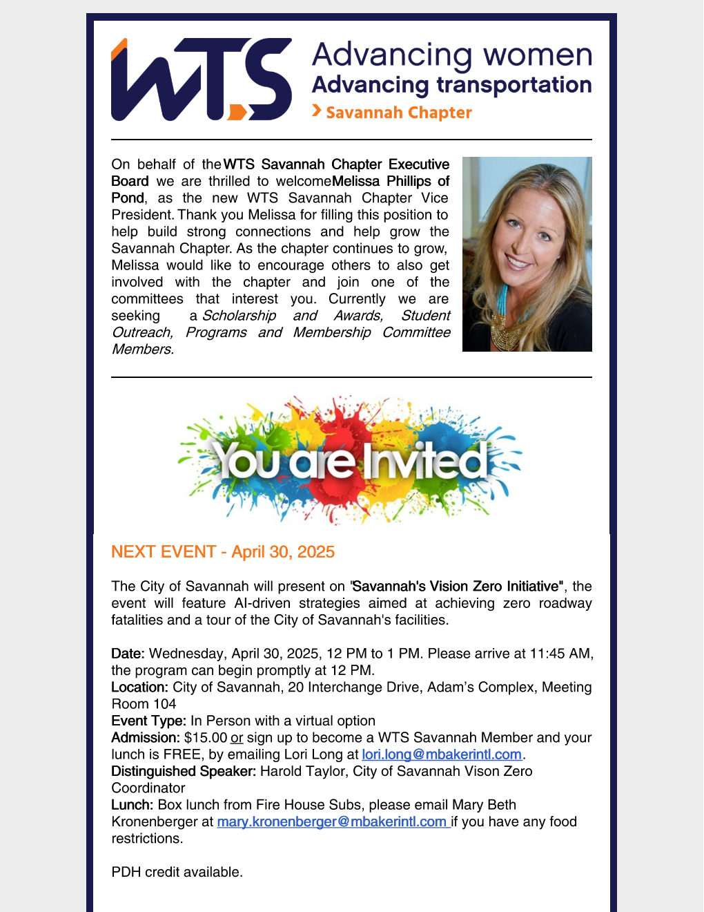 Newsletter April pg 1