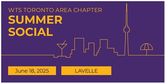 Toronto Chapter 2025 Summer Social Graphic