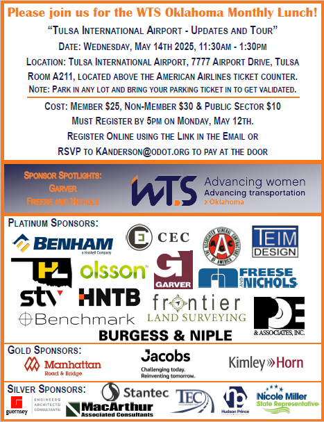 may monthly meeting flyer