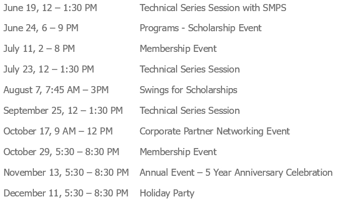 Upcoming Programs