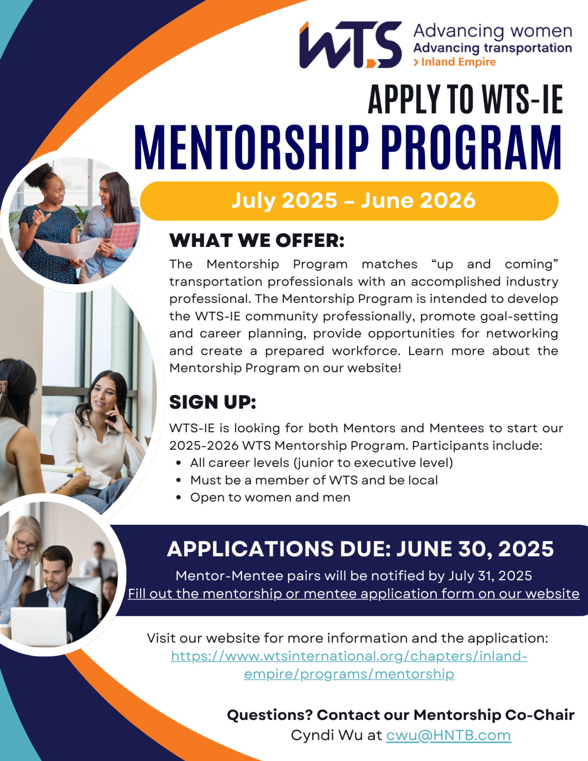 2025-26 WTSIE Mentorship Flyer