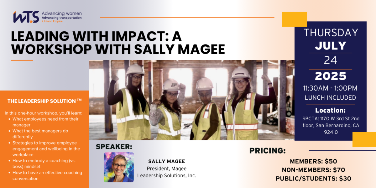 Leading with Impact: Sally Magee workshop
