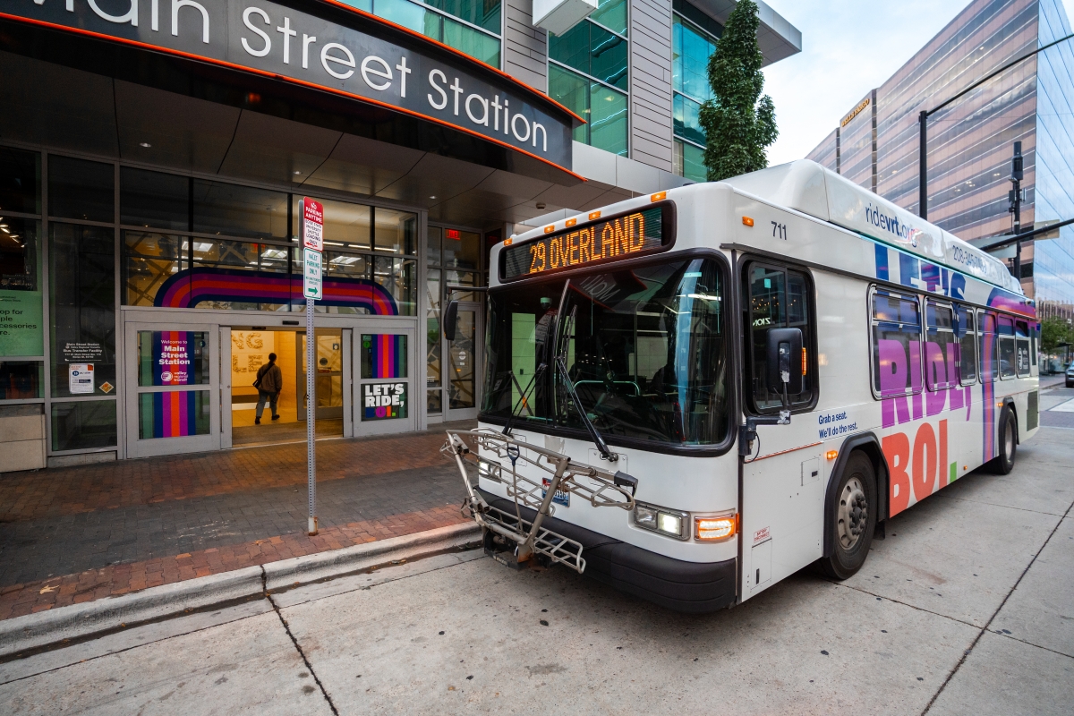 Valley Regional Transit's Main Street Station in Downtown Boise