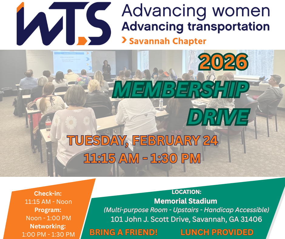 WTS Savannah Chapter 2026 Membership Drive