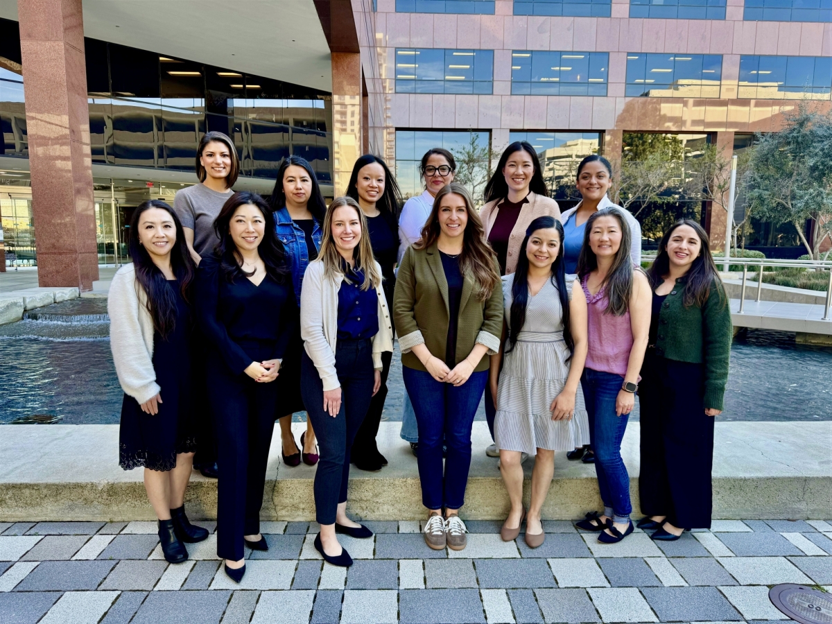 Group photo of 2026 WTS Orange County Board