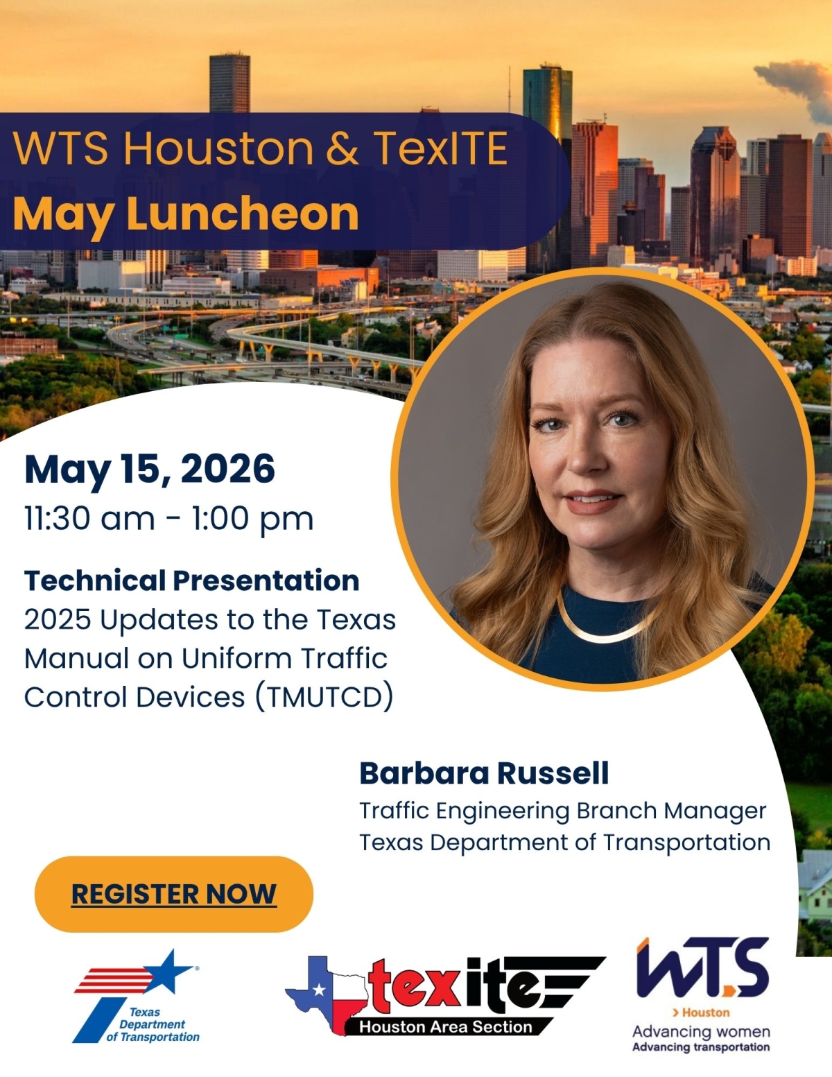 Barbara Russell to speak on 2025 TMUTCD Updates