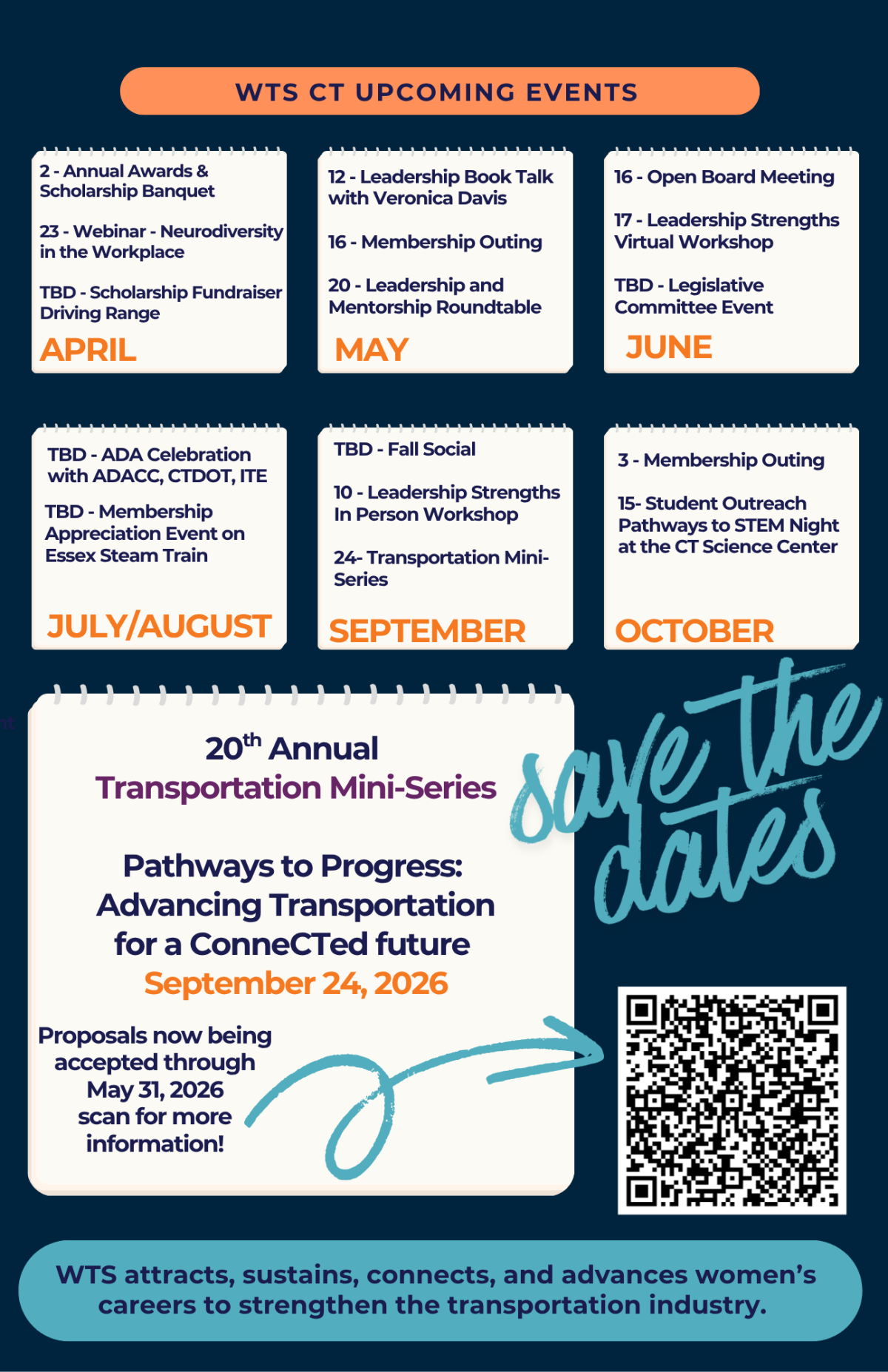 2026 Save the Dates