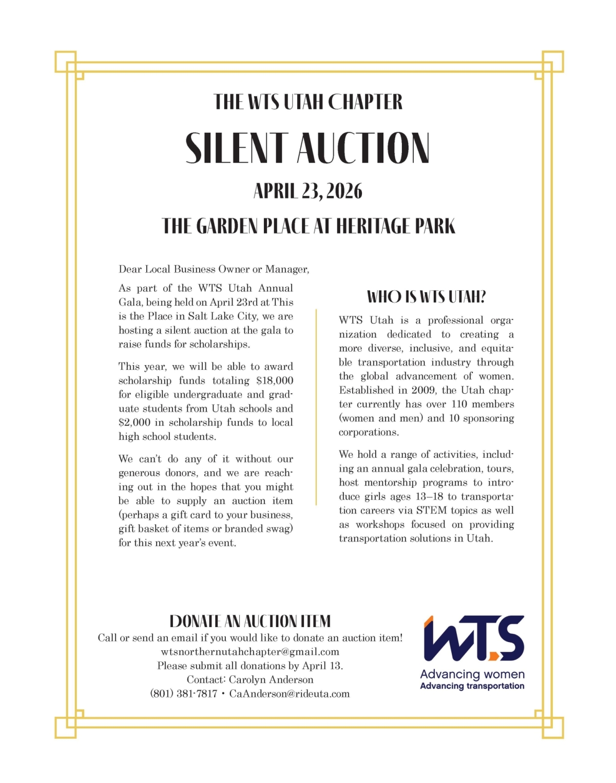 Silent Auction
