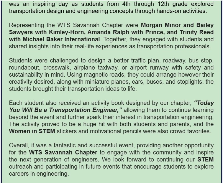 WTS SAV Newsletter March 2026 - pg 2