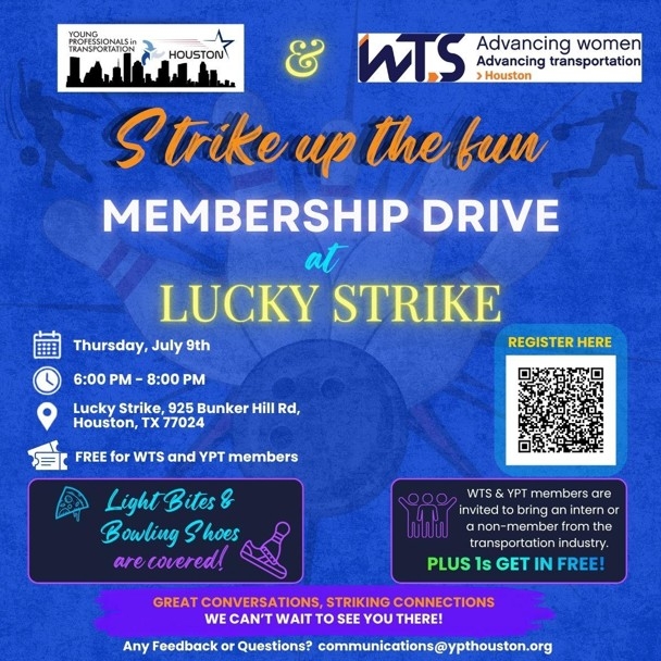 WTS Houston Membership Drive 7/9/2026