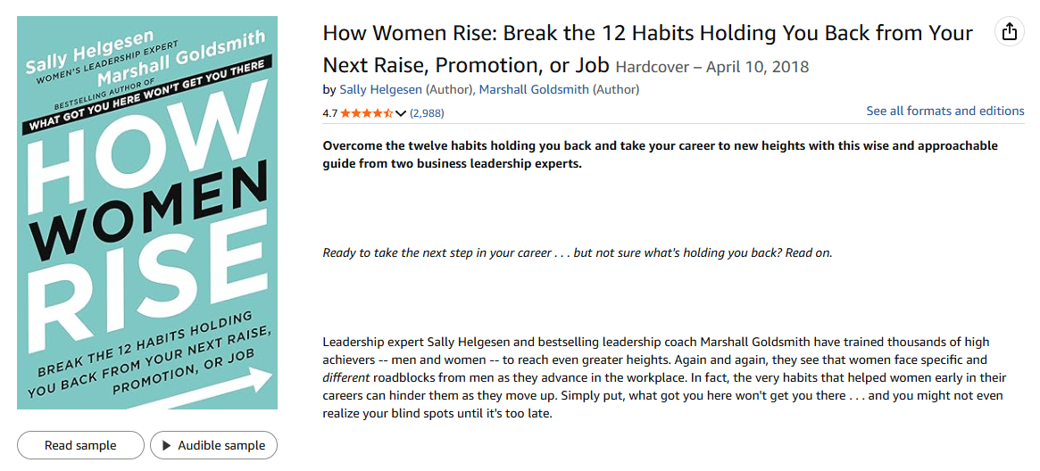 How Women Rise Book Cover