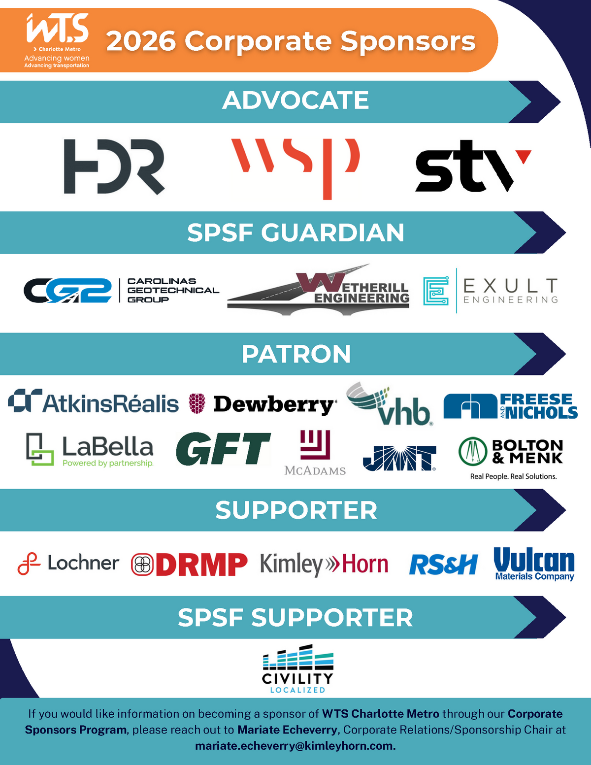 2026 WTS Charlotte Metro Corp Sponsor