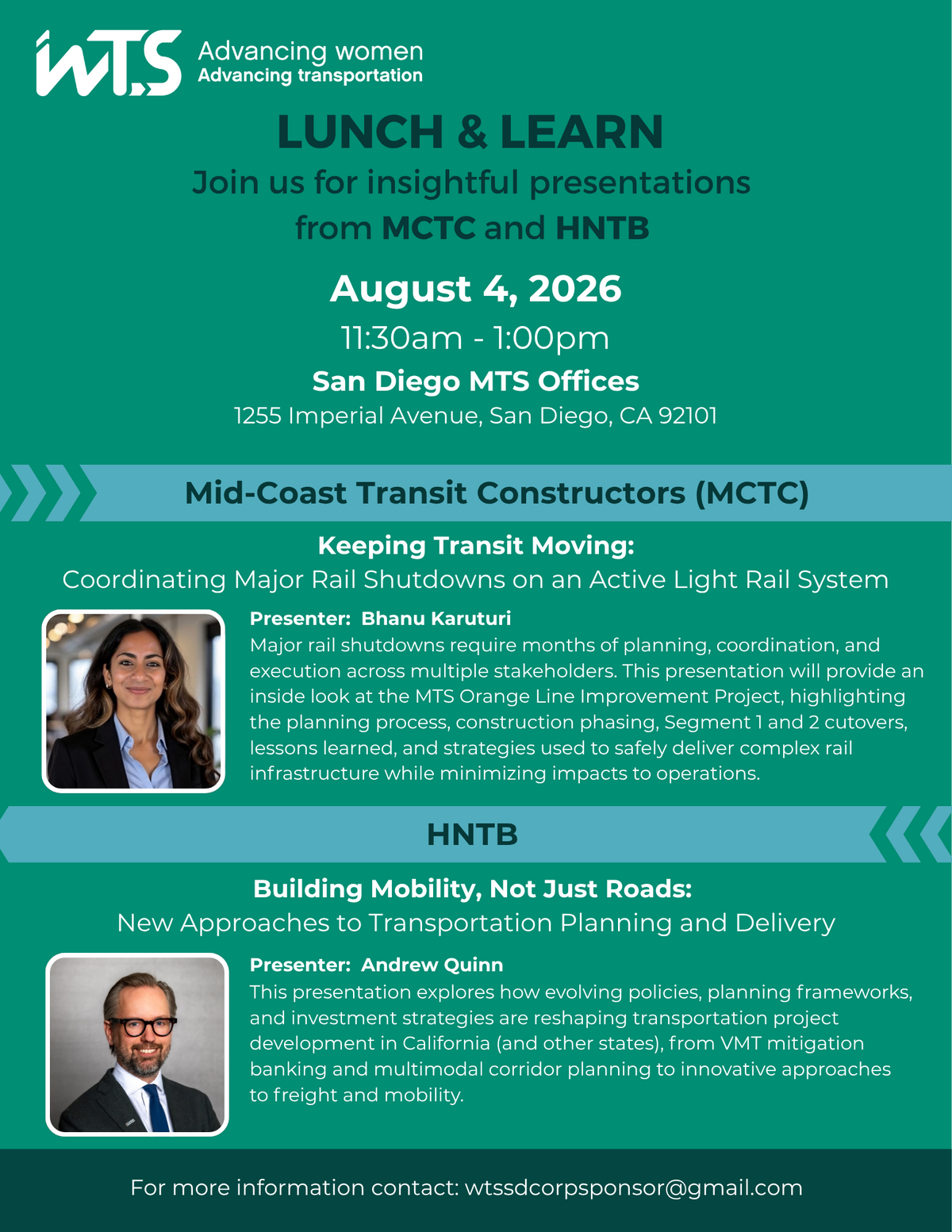 SD Aug Lunch and Learn