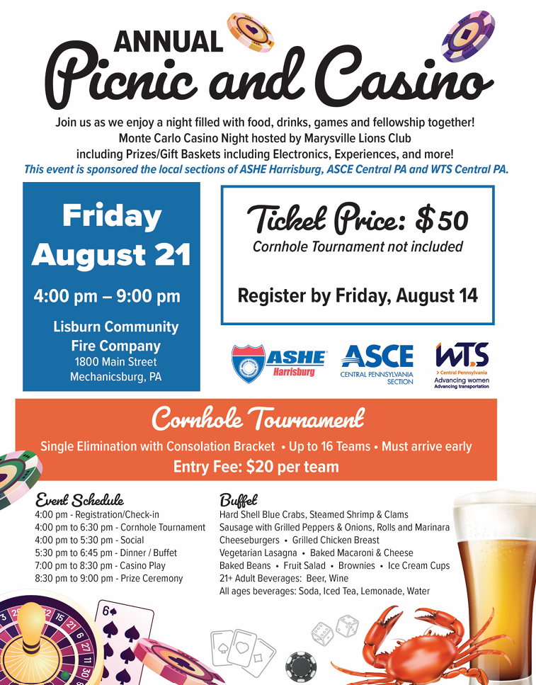 Picnic and casino information