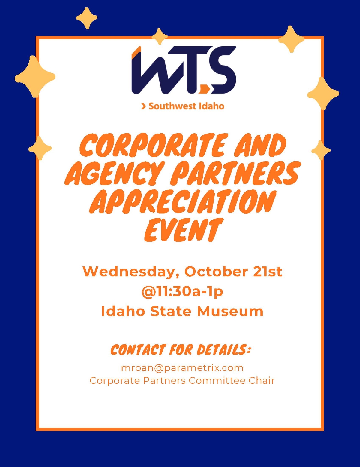Corporate and Agency partners appreciation event