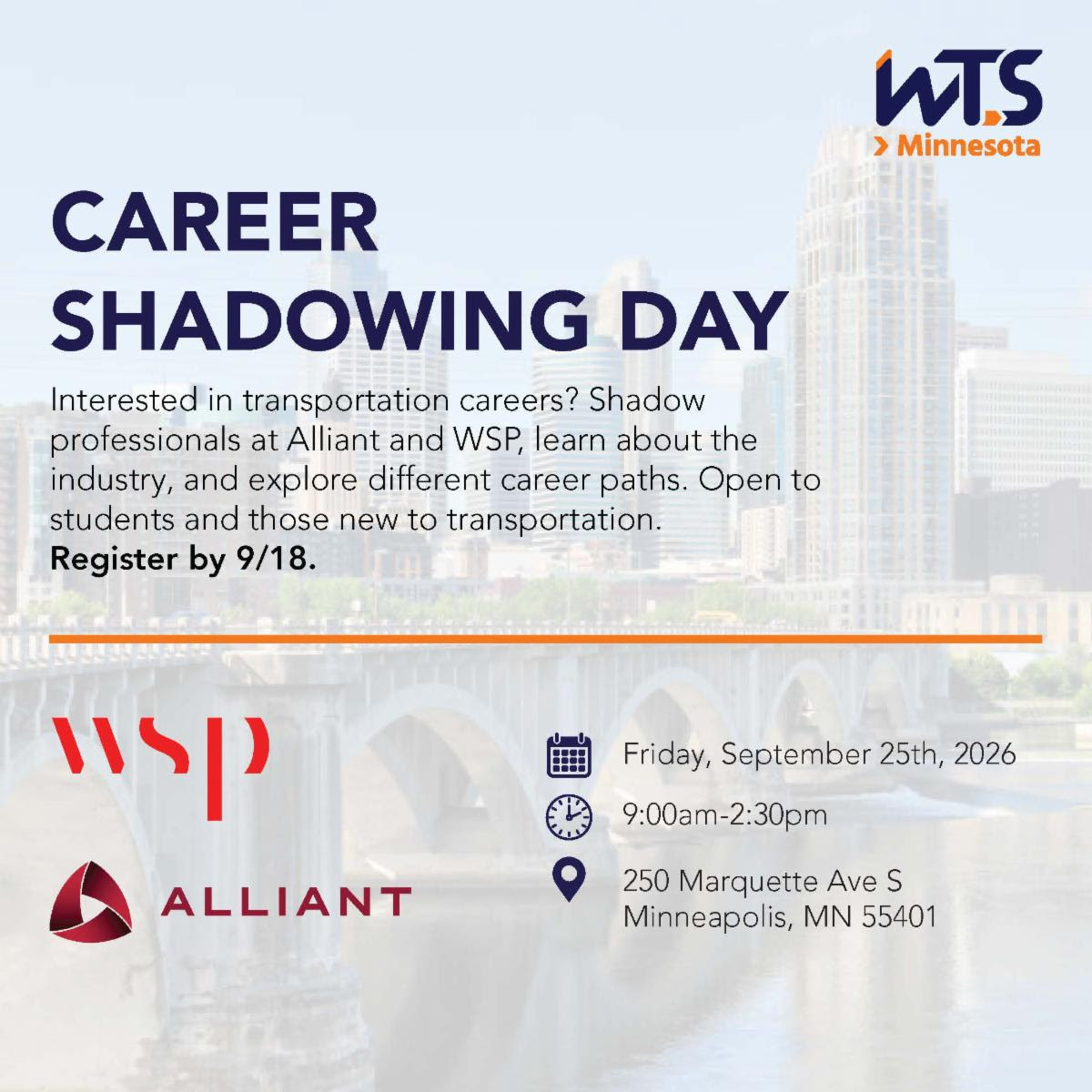 Career Shadow Day WTS MN