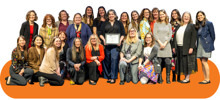 group of women in transportation