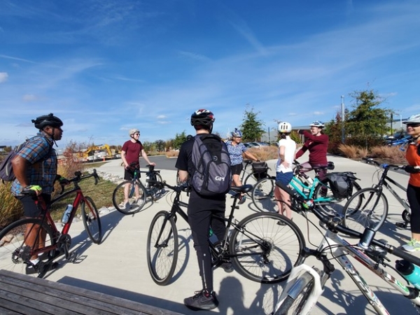 DC bike event participants