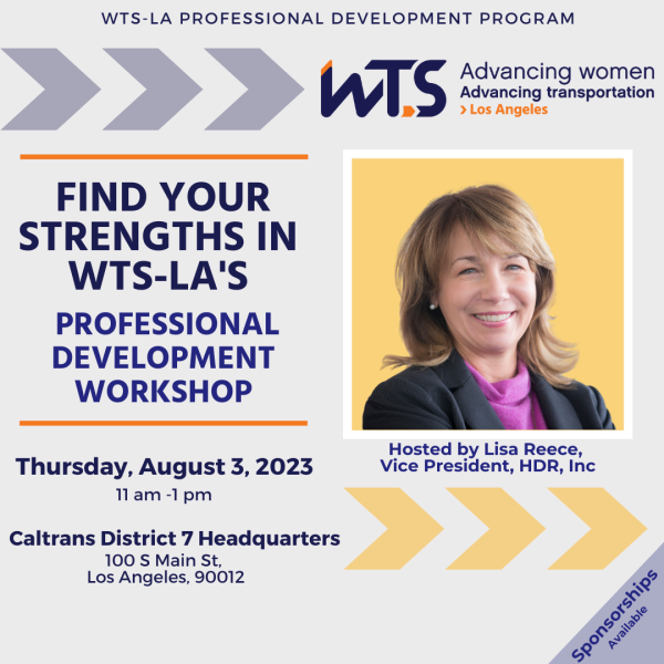 Find Your Strengths in WTS-LA Professional Development Workshop