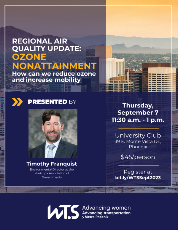 Ozone Nonattainment September Meeting Flyer